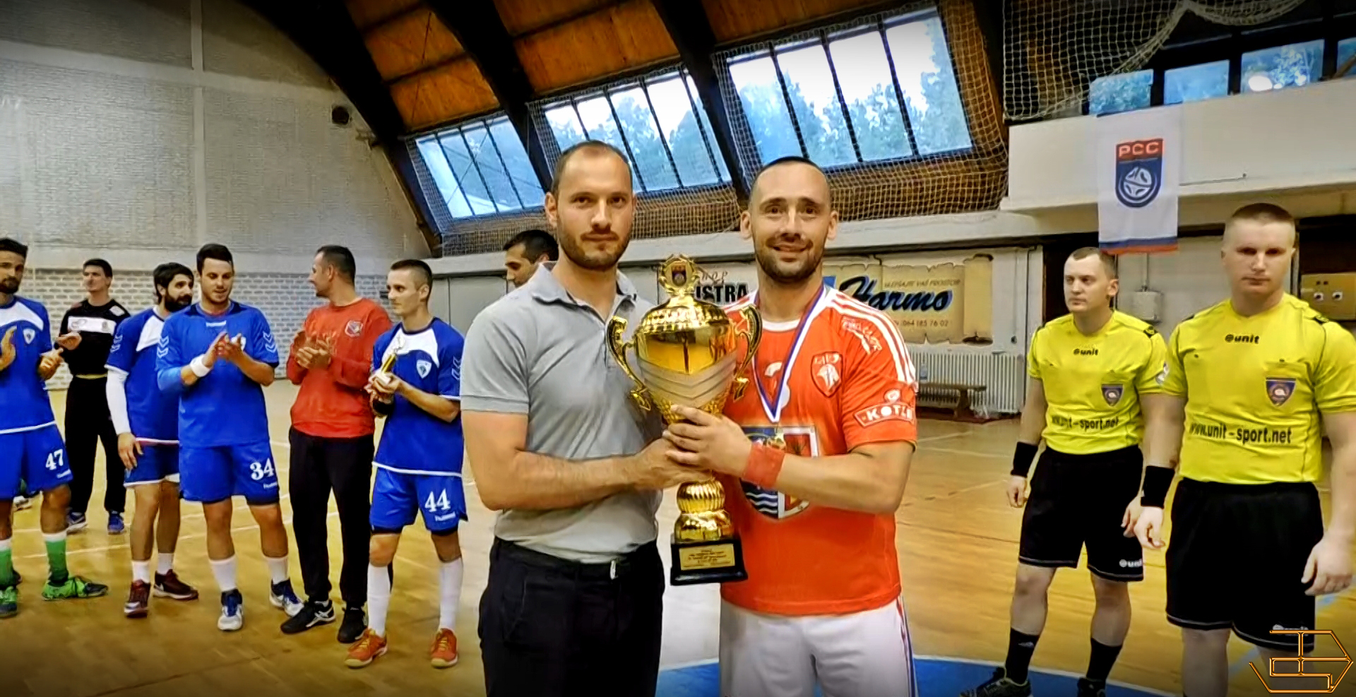 Fotografija uz vest: Lavovi proslavili ulazak u Super B ligu